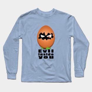 Angry Egg Long Sleeve T-Shirt